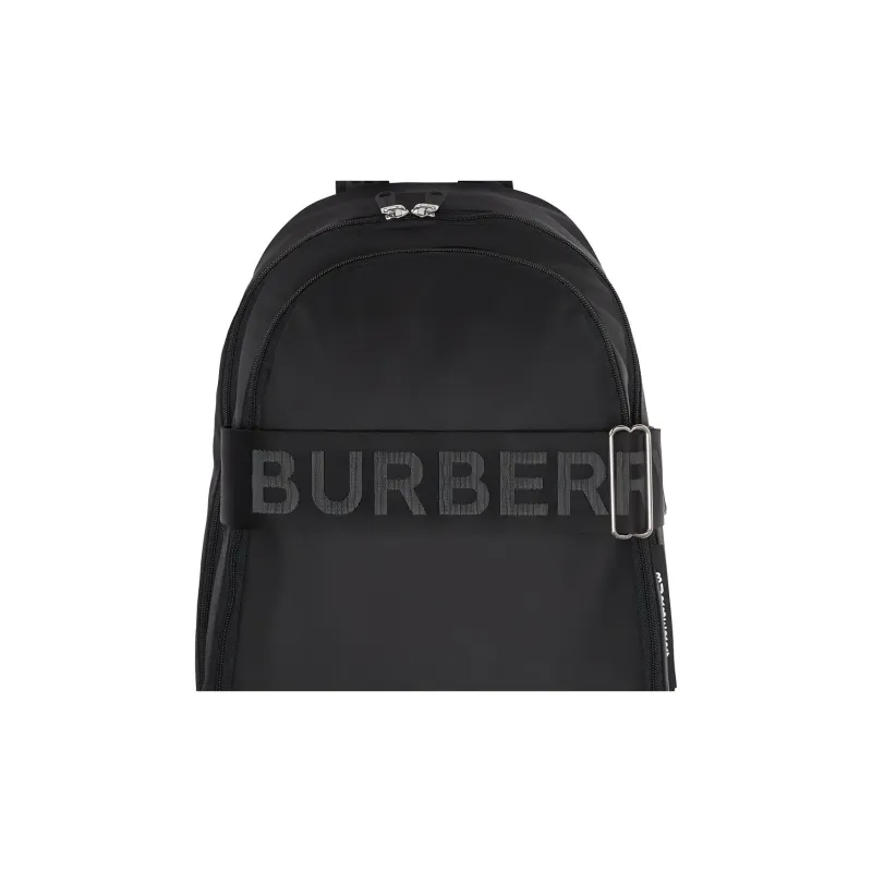 Burberry Polyamide Backpack Large Size Men's Black-2
