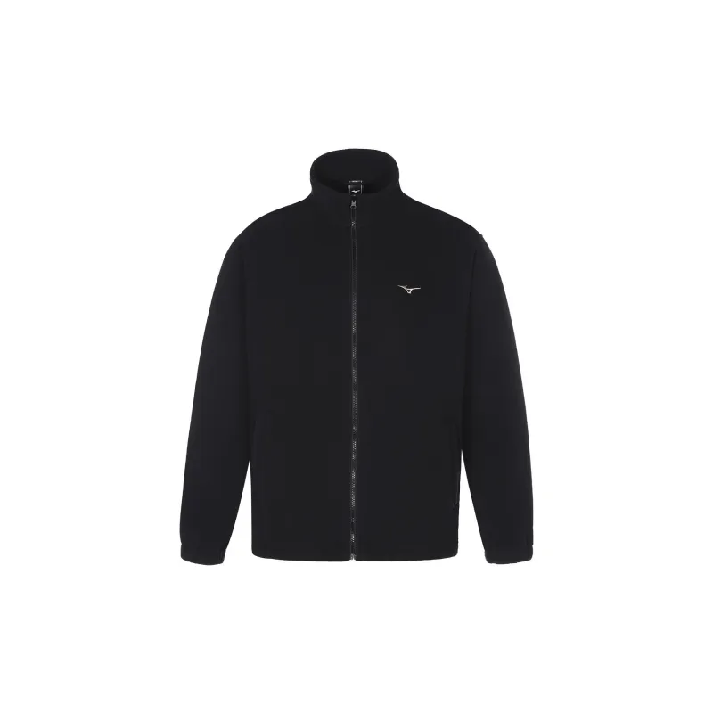 Mizuno Thermal Windbreaker Jacket Unisex Black, Comes With Necklace-3