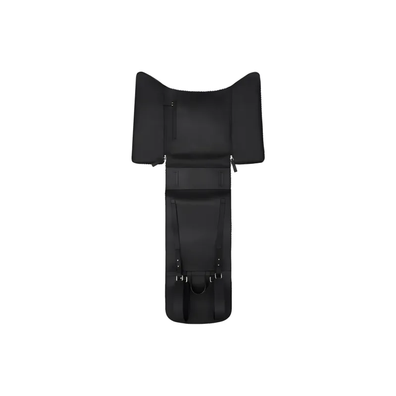 BONASTRE Leather Backpack Men's Black-3