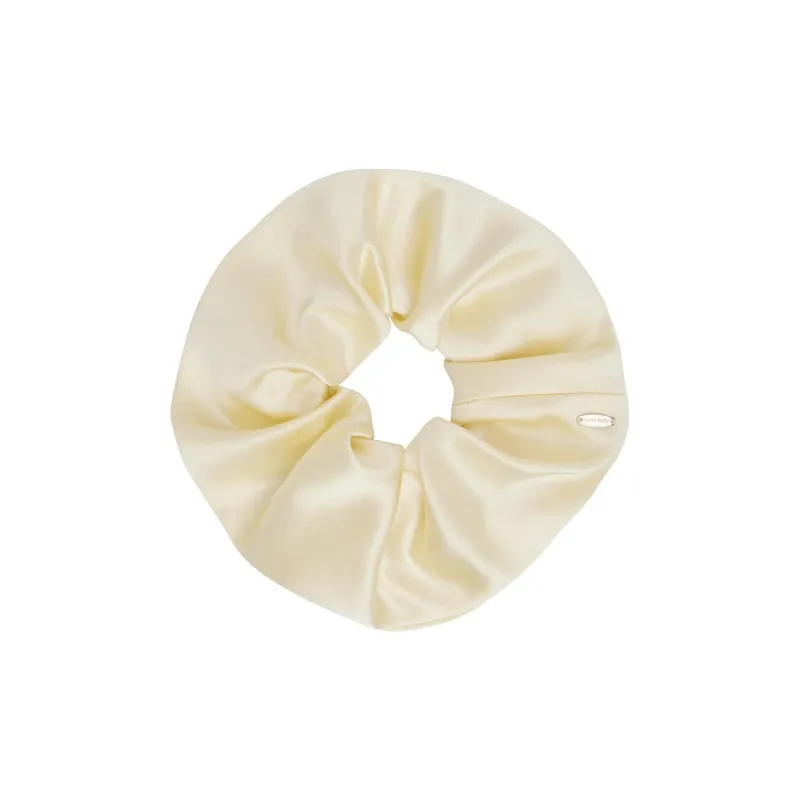 Sophie Buhai Silk Hair Tie Women's Gray White-0