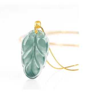 QMYS Ice Glutinous Jadeite Necklaces Unisex