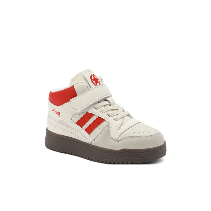 Jeep Kids' Skateboarding Shoes Beige Red Kids'-3