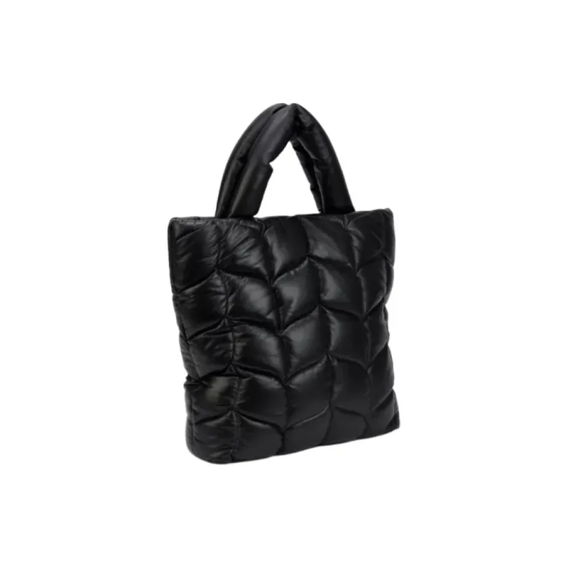 Mulberry Nappa Leather Shoulder Bag Crossbody Bag Handbag Large Size Women's Black-4