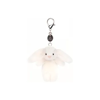 JELLYCAT Bunny Collection Bashful Ivory Bunny Dolls Plush Pendant 8cm High