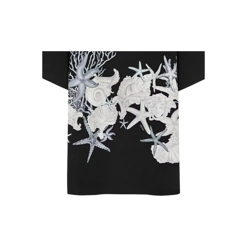 VERSACE Barocco Sea Crewneck T Shirt-5