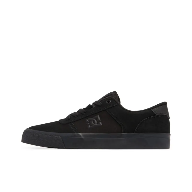 DC Shoes Teknic Low-Top Skateboard Shoes Men's Black-0