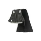903383.4-Dark Gray Camisole Coat+Black Pants