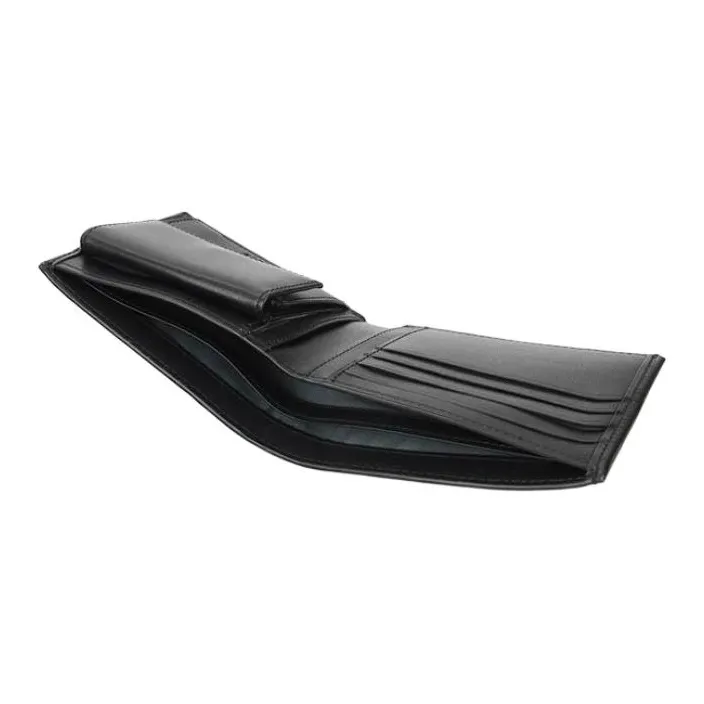 TUMI Leather Wallet Unisex Black-4