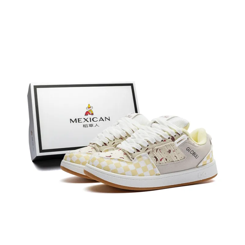 MEXICAN Low Top Skateboard Shoes Women's-24