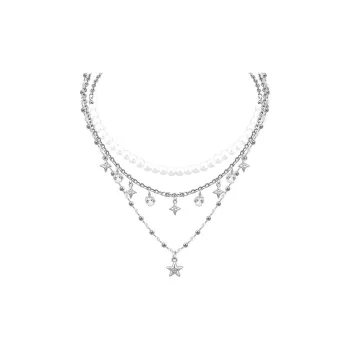 KING OF BLING Alloy With Zircon Necklaces Women's Good Luck