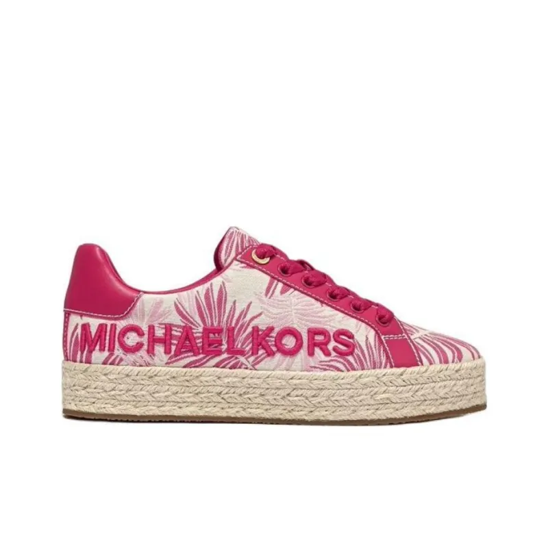 MICHAEL KORS Poppy Skateboard Shoes Women's Pink-1