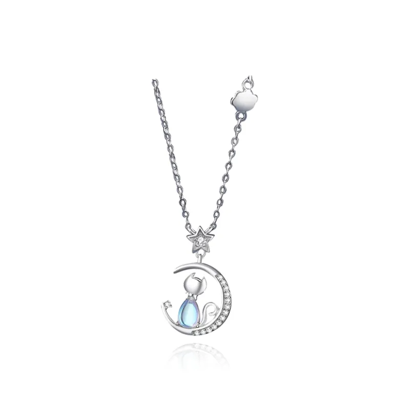 Chongqing Gold Store S925 Silver Necklaces Women's-0