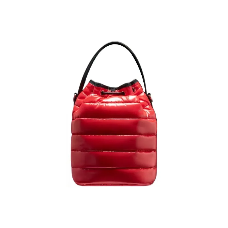 Moncler Kilia Leather Shoulder Bag Crossbody Bag Handbag Women's Scarlet-1