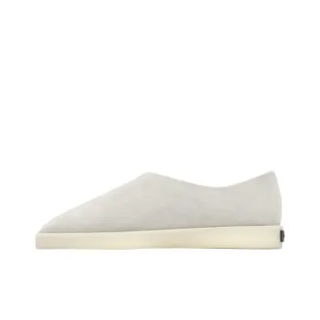Fear Of God Suede Mule Anti Slip Wear Resistant Low Top Casual Shoes Unisex Gray