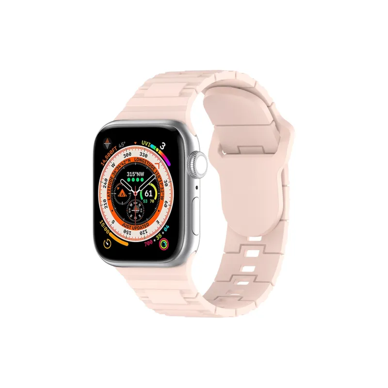 QIZHENG Watch Bands Apple Compatibility 38/40/41/42/45/49mm Silicone Material-8