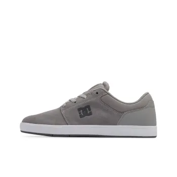 DC Shoes Crisis 2 Slip-Resistant Low-Top Skateboard Shoes Men's Gray Black White
