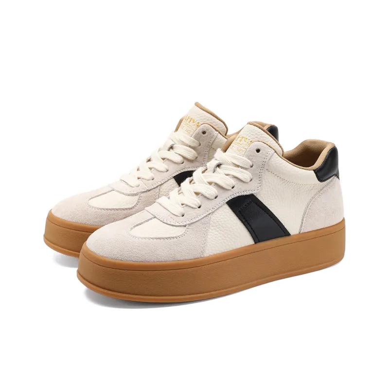 Safiya German Army Trainers High-Top Skateboard Shoes Women's-14