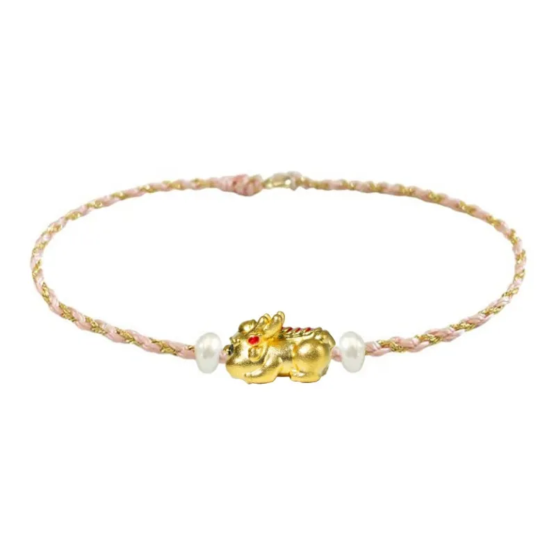 LOULANBOWUGUAN Gold Bracelet Unisex-3