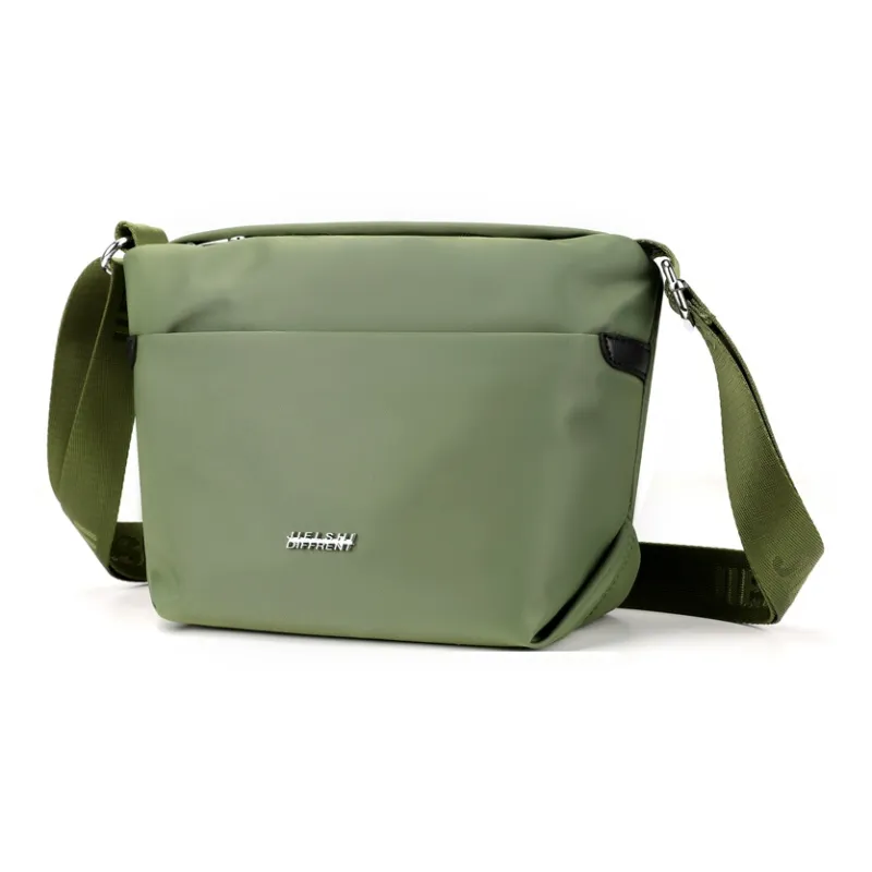 Gerlanx Nylon Fabric Messenger Bag, Shoulder Bag, Crossbody Bag Unisex Multicolor-8