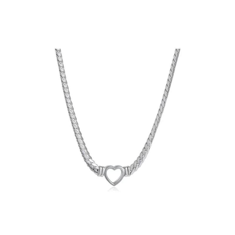 KING OF BLING Titanium Steel Necklaces Women's Good Luck-0