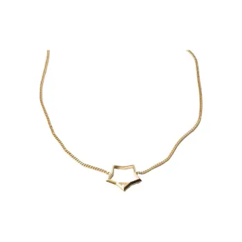 PRADA Metal Necklaces Women's Gold