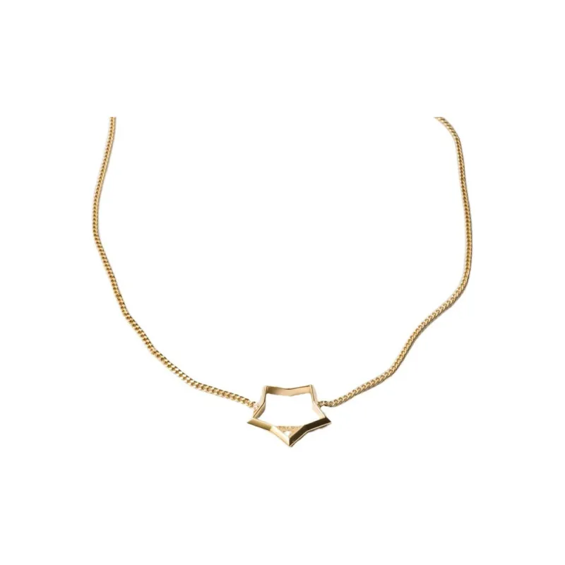 PRADA Metal Necklaces Women's Gold-0