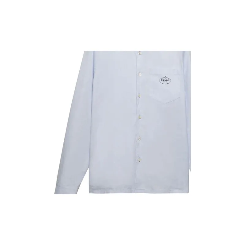 PRADA Long Sleeved Button Up Shirt-5