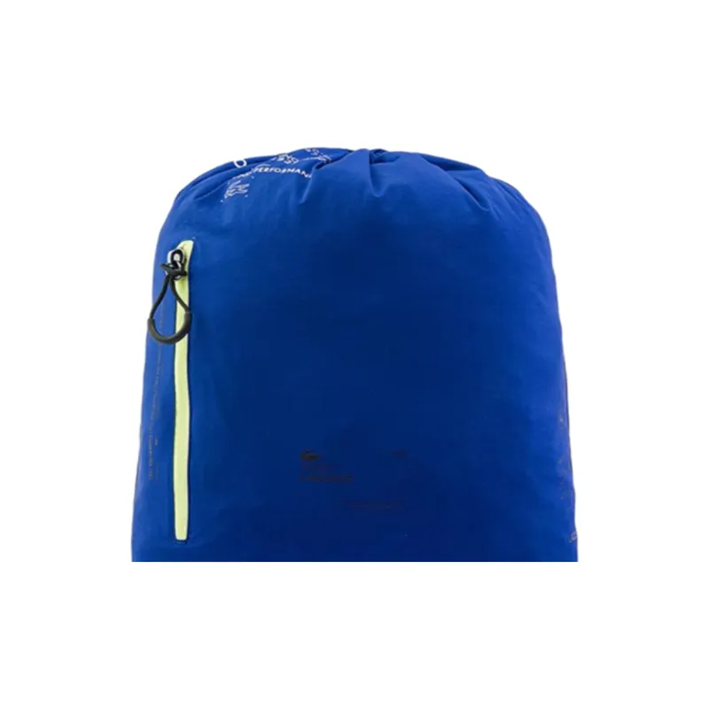 LACOSTE Polyamide Backpack Medium Size Unisex Blue-2