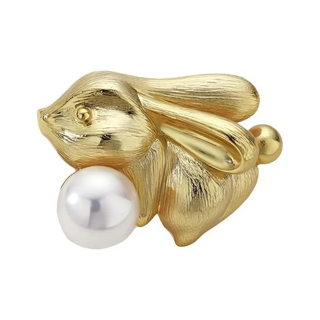 Andaozi Freshwater Pearl Brooches Women's-7
