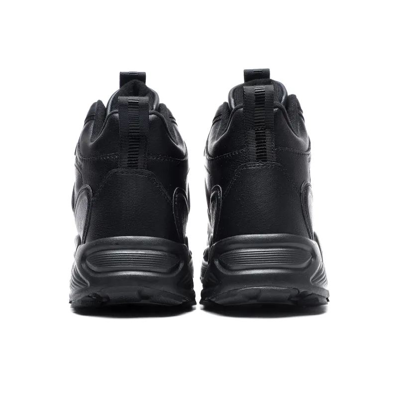 BTE Warm Coverage Wear Resistant Slip Resistant High Top Casual Shoes Unisex Black/Crystal Jet Black-5