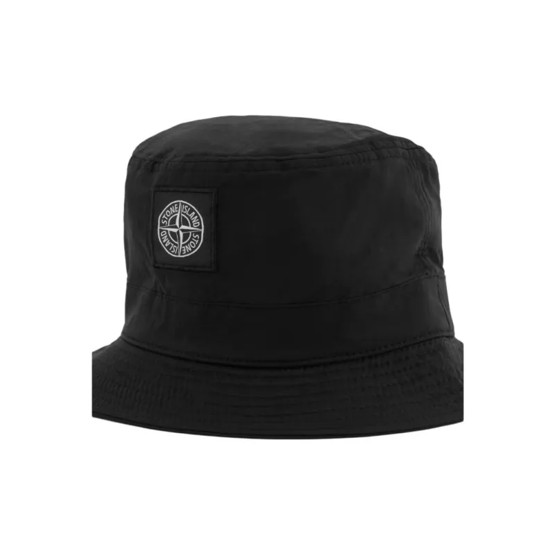 STONE ISLAND Compass appliqué Bucket Hat-3