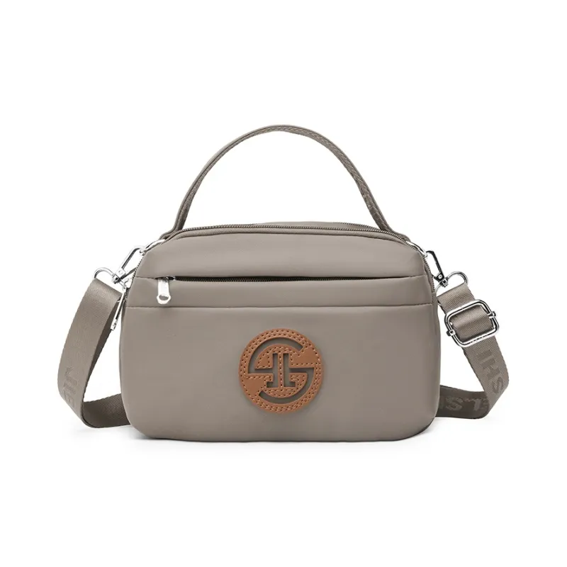 Gerlanx Nylon Fabric Crossbody Bag Unisex Multicolor-4