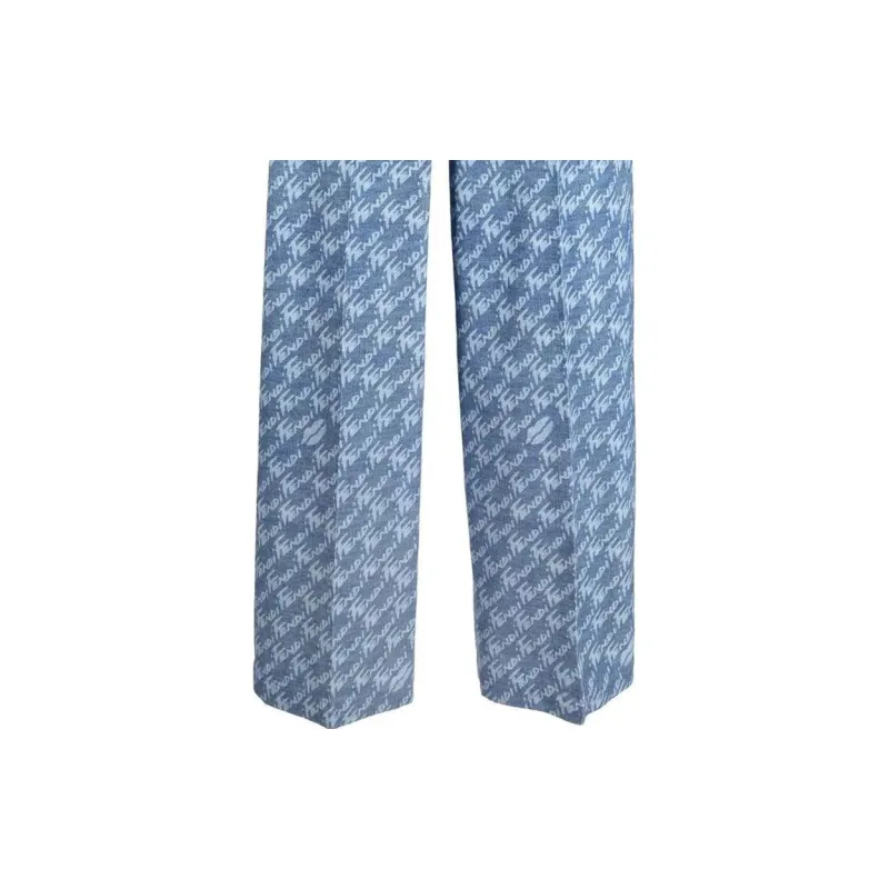 FENDI Jeans Women's Blue-5