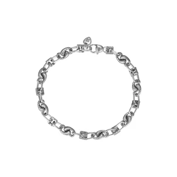 Ah Bo Ci De 925 Sterling Silver Bracelets Unisex