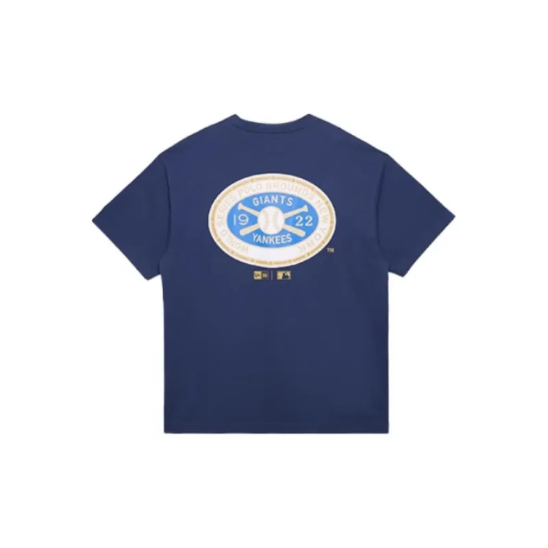 New Era x MLB New York Yankees FW24 T-Shirt Unisex Navy Blue-1