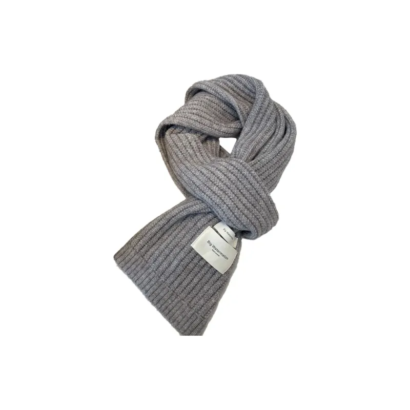 Lagur Chunky Knit Knit Scarves Women's-0