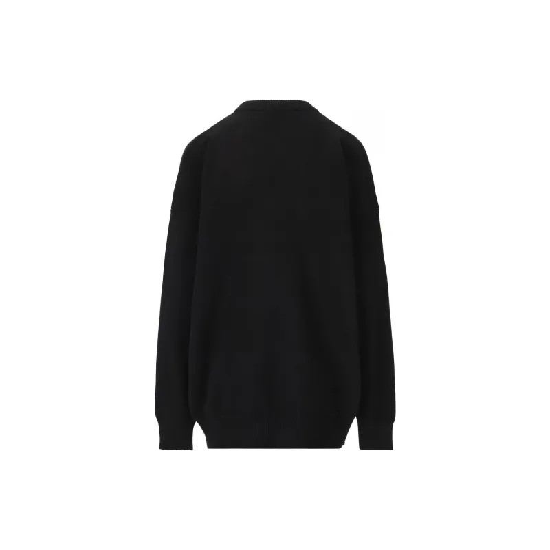 Balenciaga FW23 Sweater Loose Fit Women's Black-1
