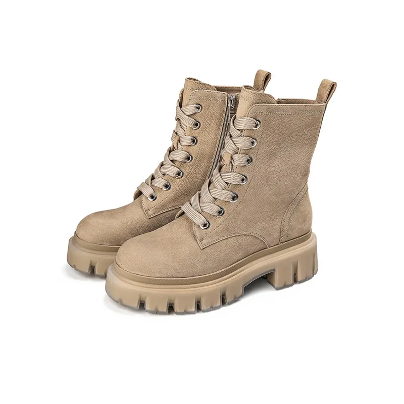 NAUTICA Short Martin Boot Women's Apricot-1