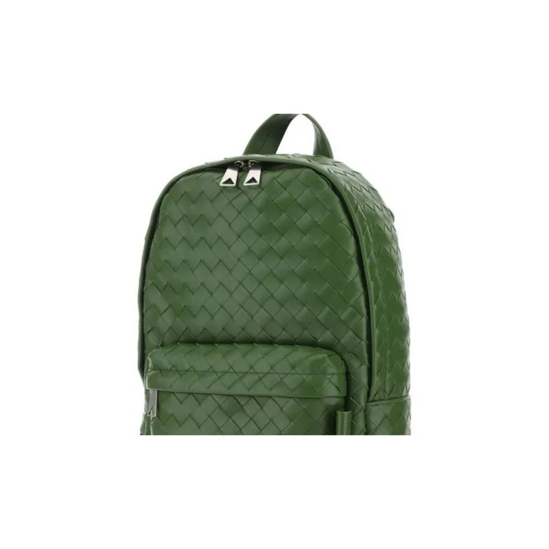 Bottega Veneta Cow Leather Backpack Trumpets Men's Green-2