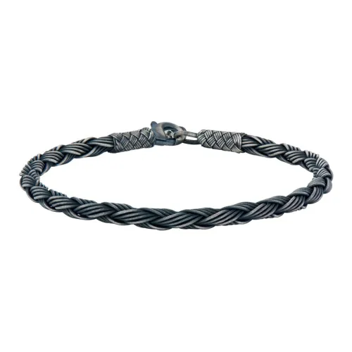 LUCKYMOJO Sterling Silver Bracelets Unisex
