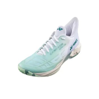 YONEX POWER CUSHION CASCADE DRIVE Anti Slip Wear Resistant Low Top Badminton Shoes Unisex White Green