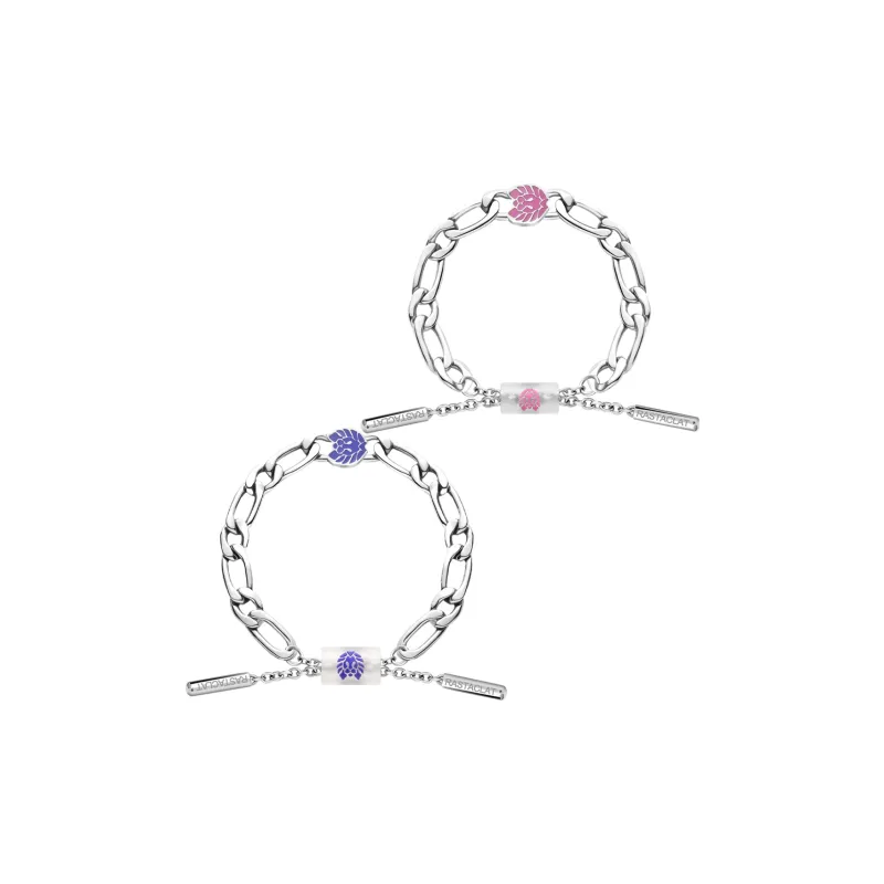 Rastaclat Titanium Steel Little Lion Bracelet Unisex-6