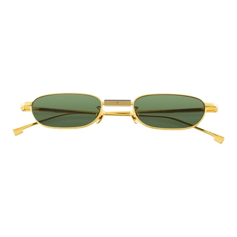 PROJEKT PRODUKT Titanium Oval Sunglasses Unisex Gold-2