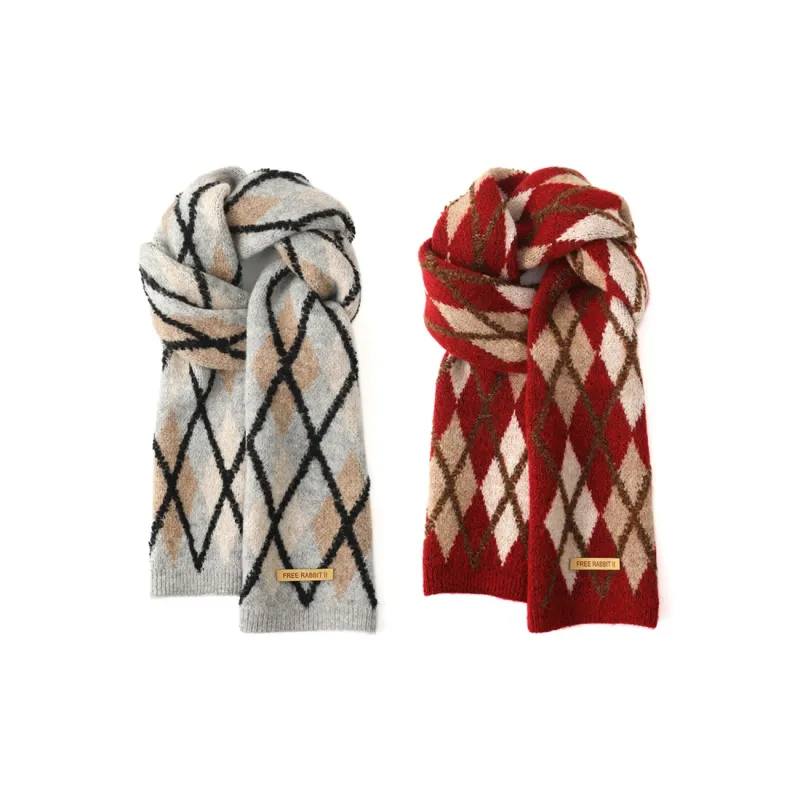 FREE RABBITⅡ Winter Advanced Thickened Warm Versatile Yarn Scarf Unisex-10