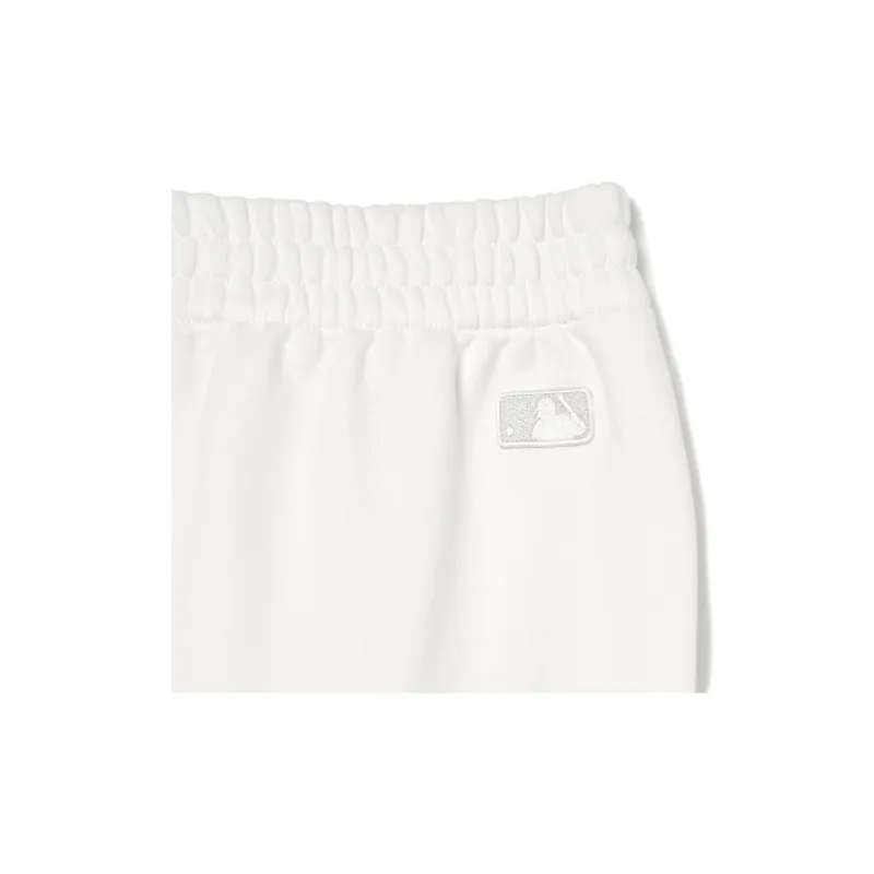 MLB Knitted Sports Pants Unisex Ecru-3