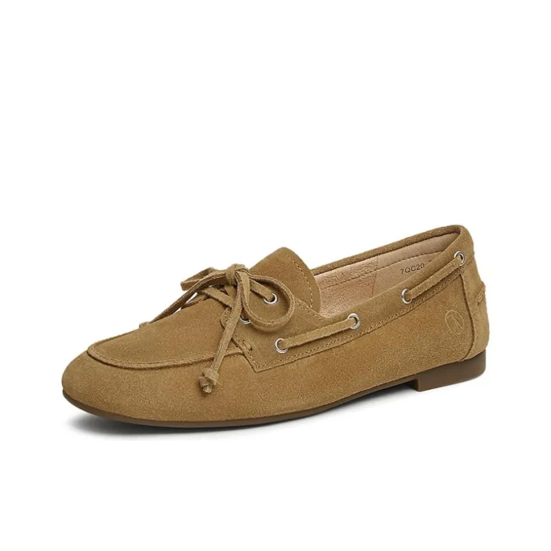 TATA Loafers Women's Solid Color-1