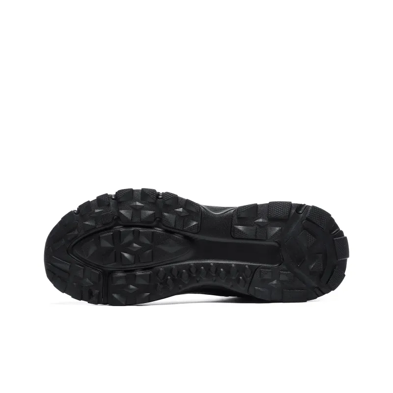 BTE Warm Coverage Wear Resistant Slip Resistant High Top Casual Shoes Unisex Black/Crystal Jet Black-4