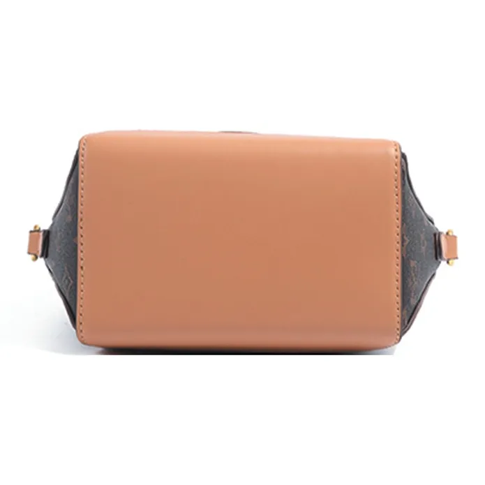 MISS GAIL Synthetic Leather Handbag Crossbody Bag Regular Women's Apricot-11