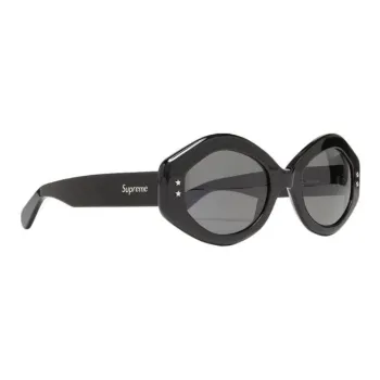 Supreme Irregular Shape Sunglasses Men's Black
