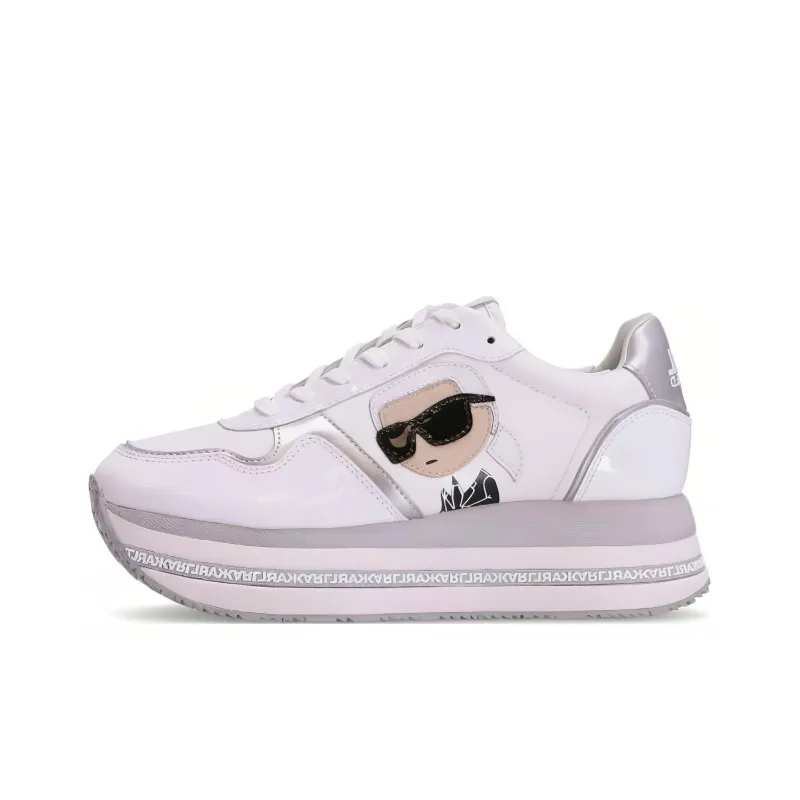 KARL LAGERFELD Velocita II Platform Sneakers-0